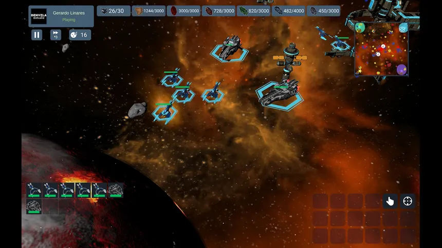 Скриншот 2 к игре Galactic Conquest Battle Infinity