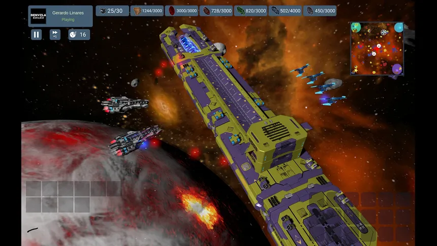 Скриншот 3 к игре Galactic Conquest Battle Infinity