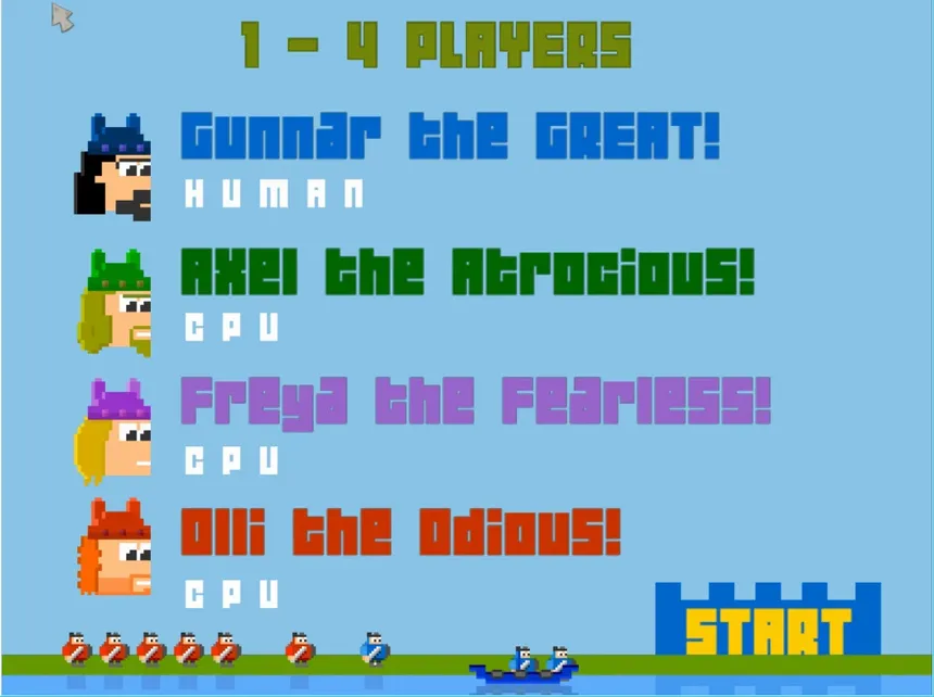Скриншот 2 к игре Viking Invaders