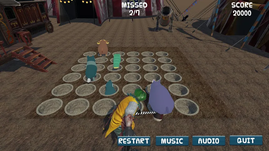Скриншот 5 к игре Crazy The Clown's Balloon Animal Massacre