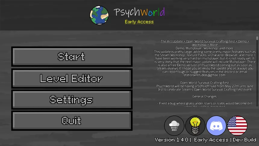 Скриншот 1 к игре PsychWorld
