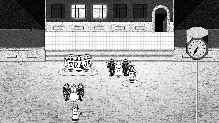 Скриншот 1 к игре Picket Line