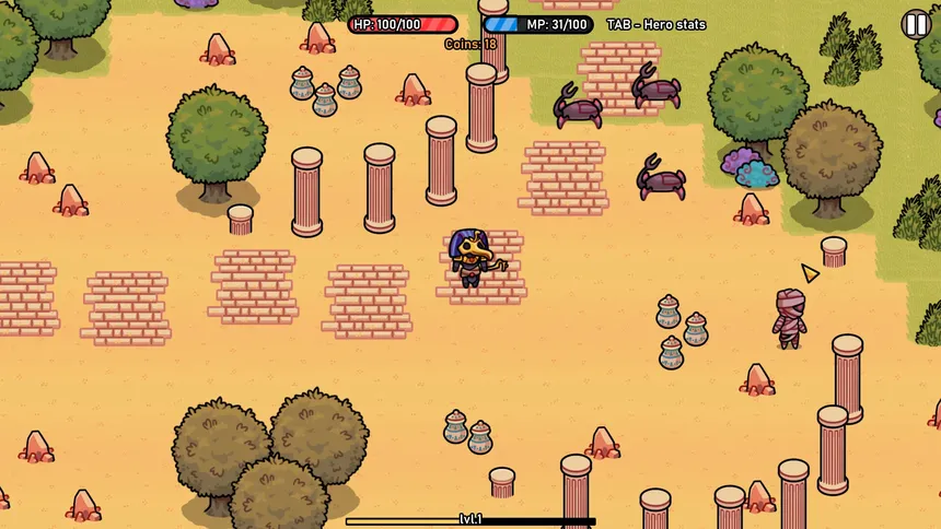 Скриншот 1 к игре Raventure
