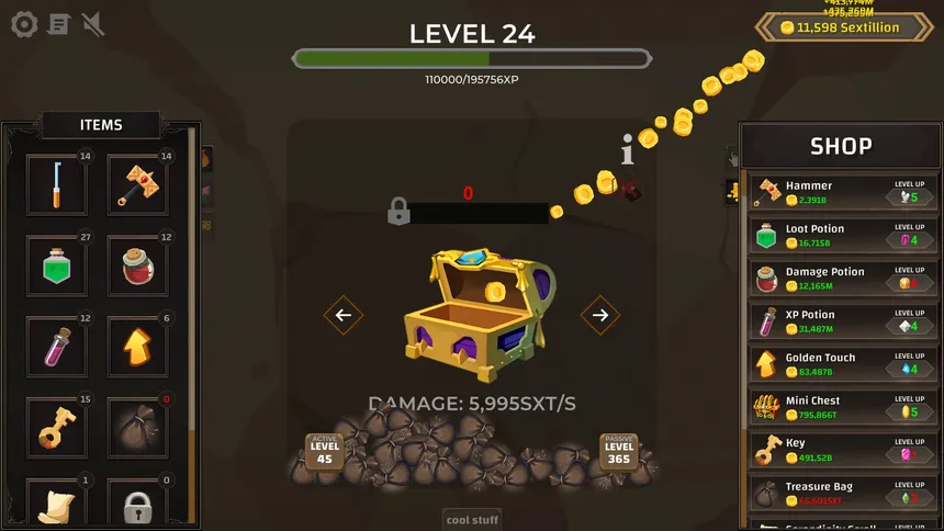 Скриншот 8 к игре Treasure Chest Clicker