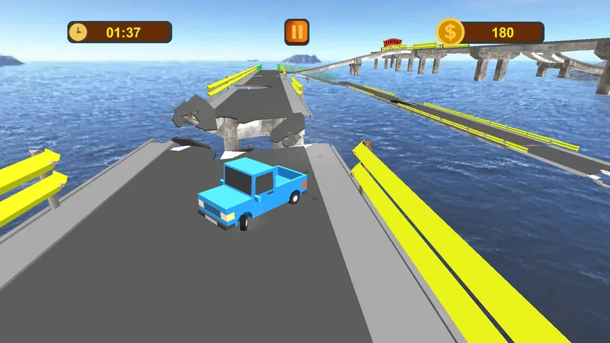 Скриншот 3 к игре Crossing Damaged Bridge