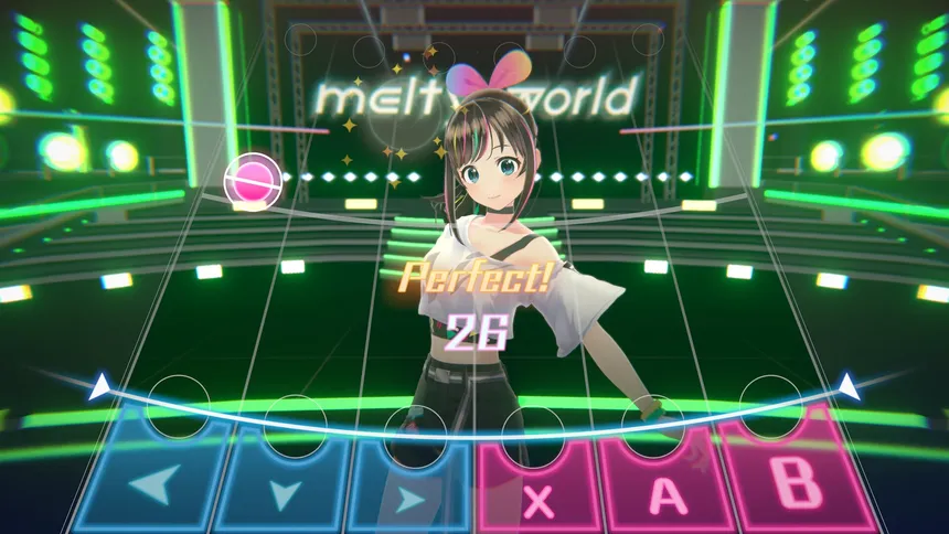 Скриншот 2 к игре Kizuna AI - Touch the Beat!