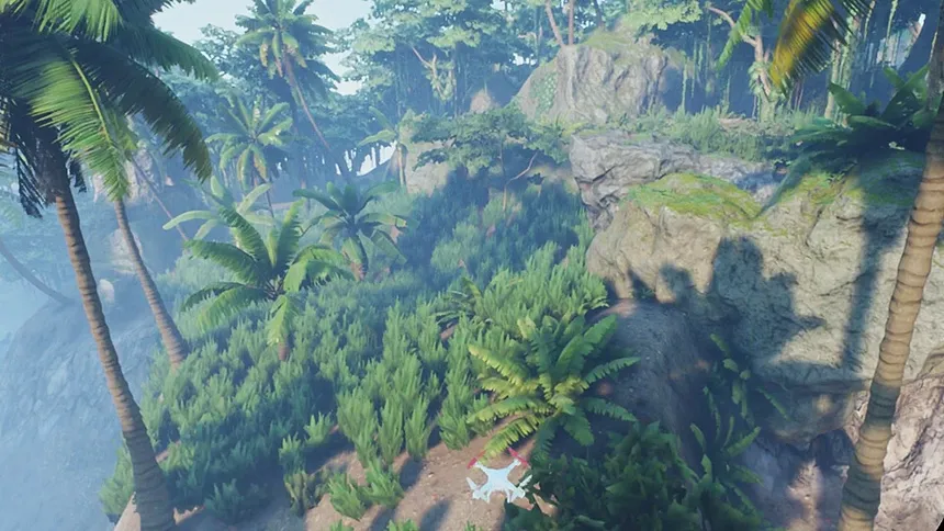 Скриншот 1 к игре Dinosaur Land Aerial Photograph