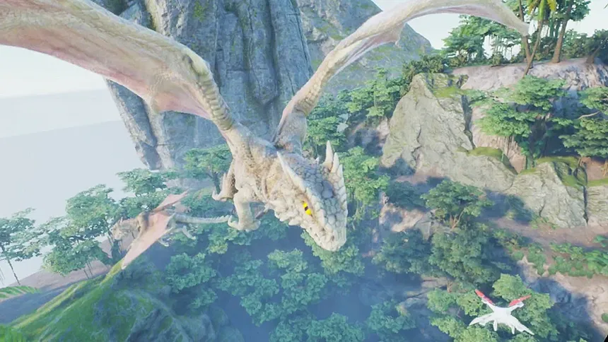 Скриншот 3 к игре Dinosaur Land Aerial Photograph