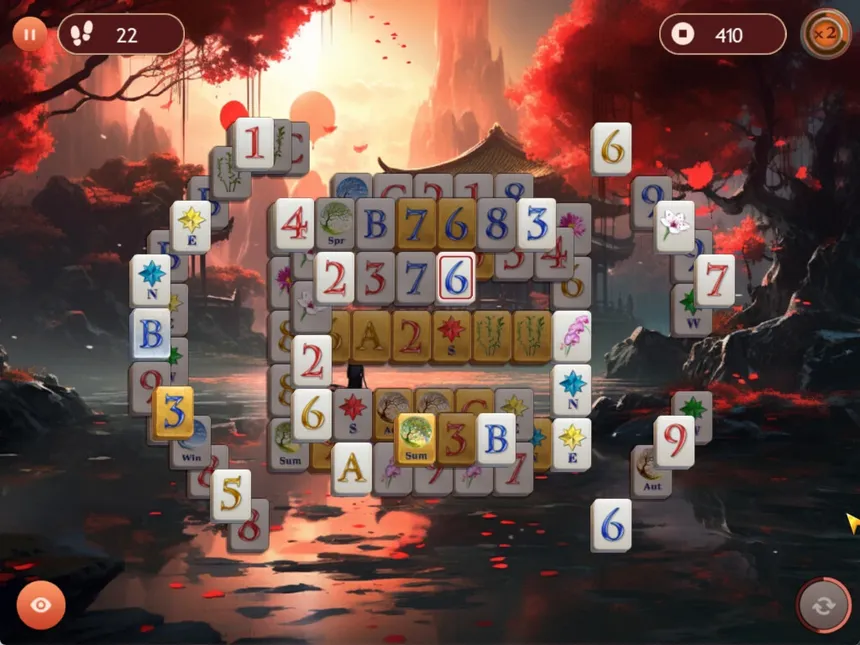 Скриншот 1 к игре The Empress Of Mahjong