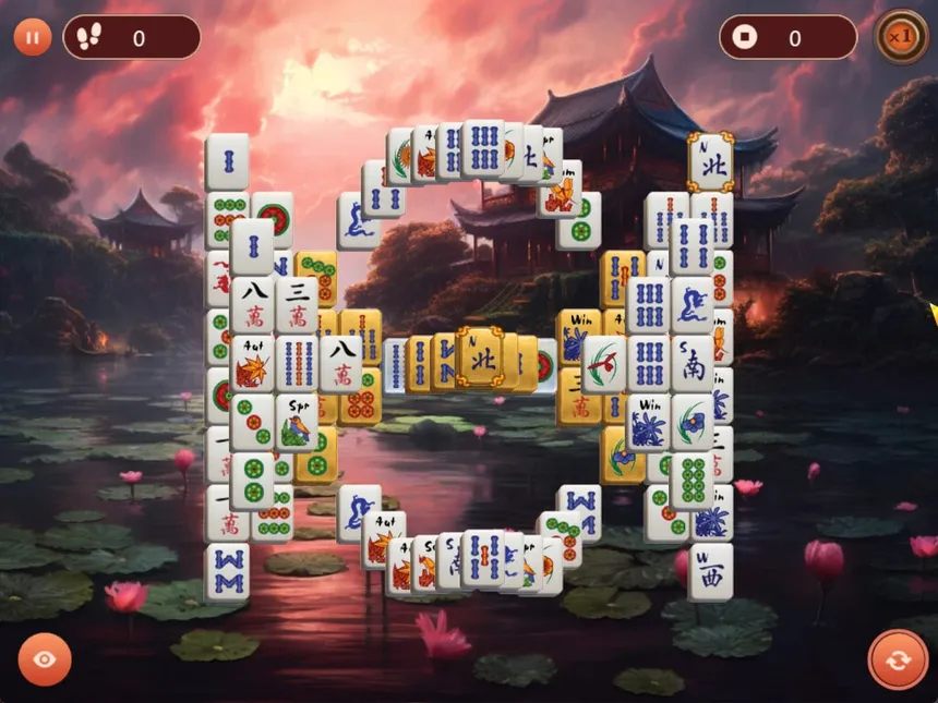 Скриншот 3 к игре The Empress Of Mahjong