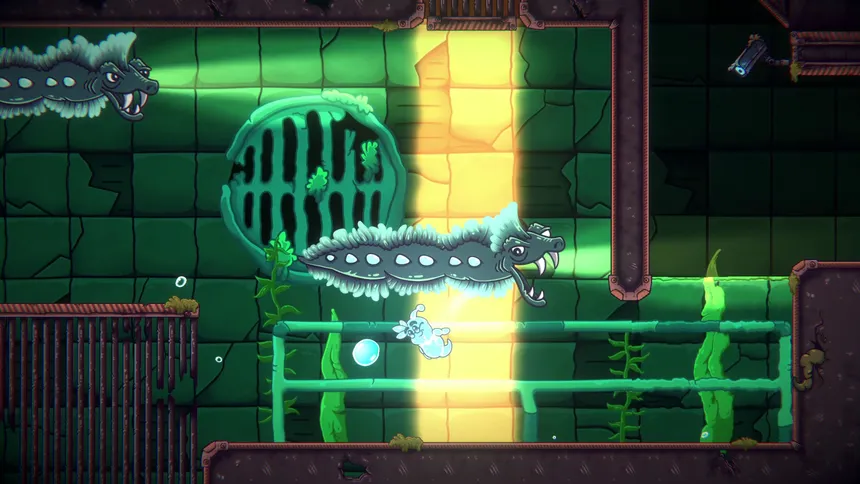 Скриншот 3 к игре Bubble Ghost Remake