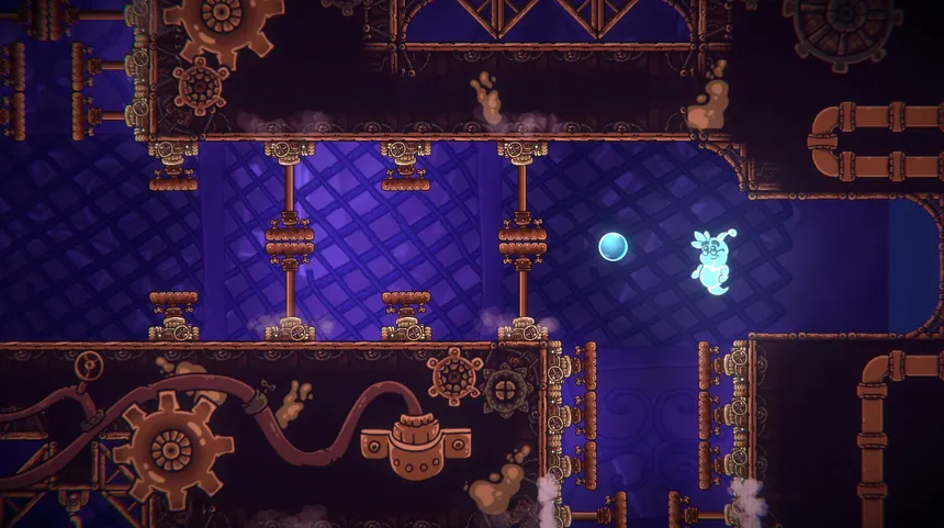 Скриншот 6 к игре Bubble Ghost Remake