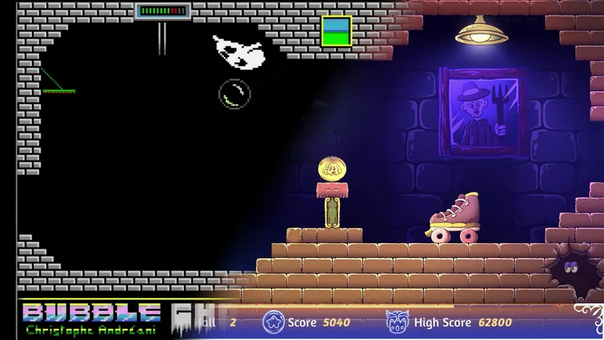 Скриншот 8 к игре Bubble Ghost Remake