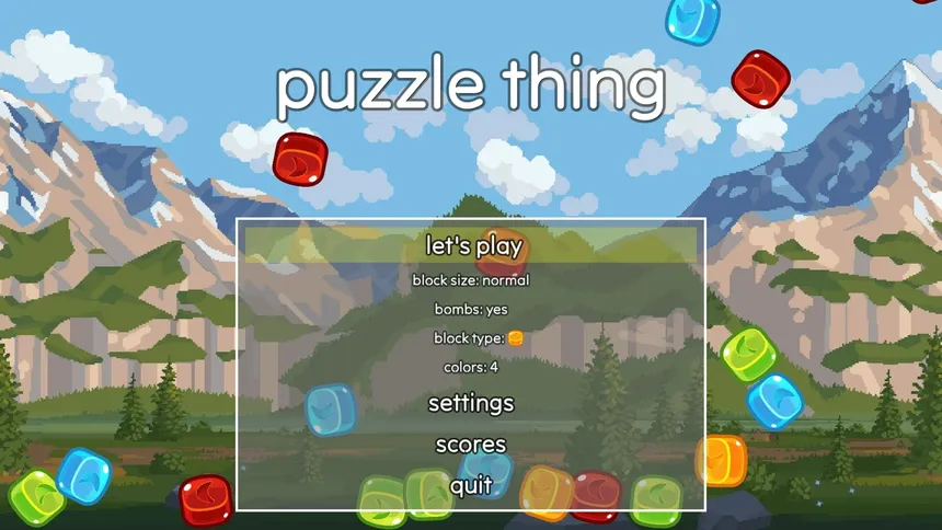 Скриншот 1 к игре puzzle thing