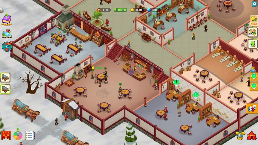 Скриншот 5 к игре Idle Medieval Tavern RPG - Raise a Champion for Titans Battles