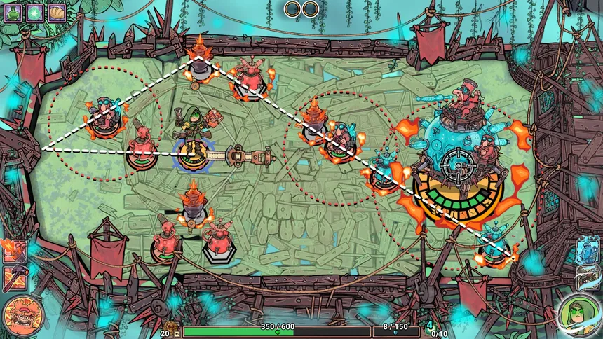 Скриншот 2 к игре Flick Shot Rogues