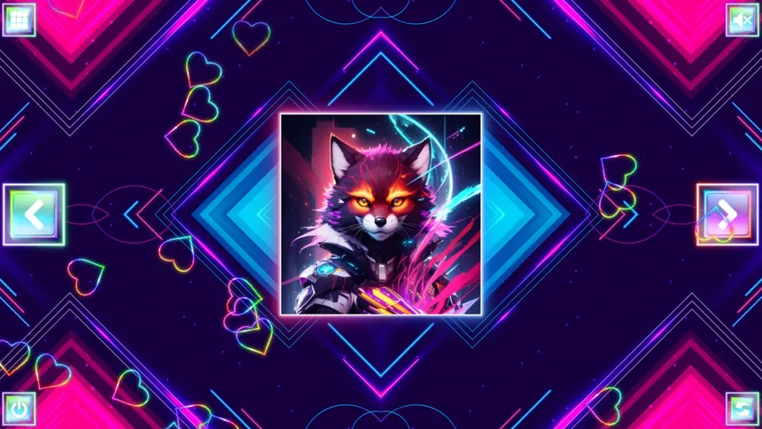 Скриншот 8 к игре Neon Fantasy: Furries