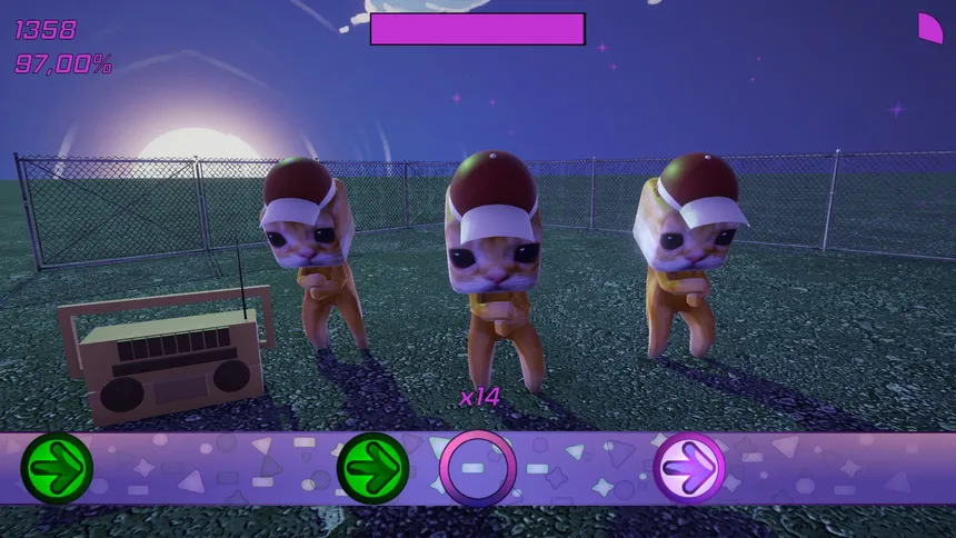 Скриншот 1 к игре Phonk Cats
