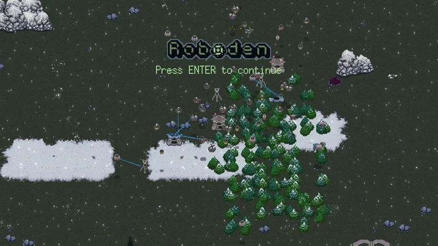 Скриншот 1 к игре Roboden
