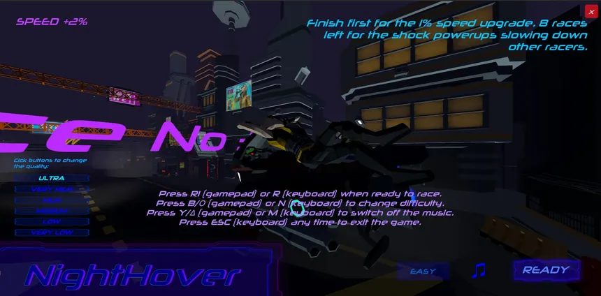 Скриншот 2 к игре NightHover