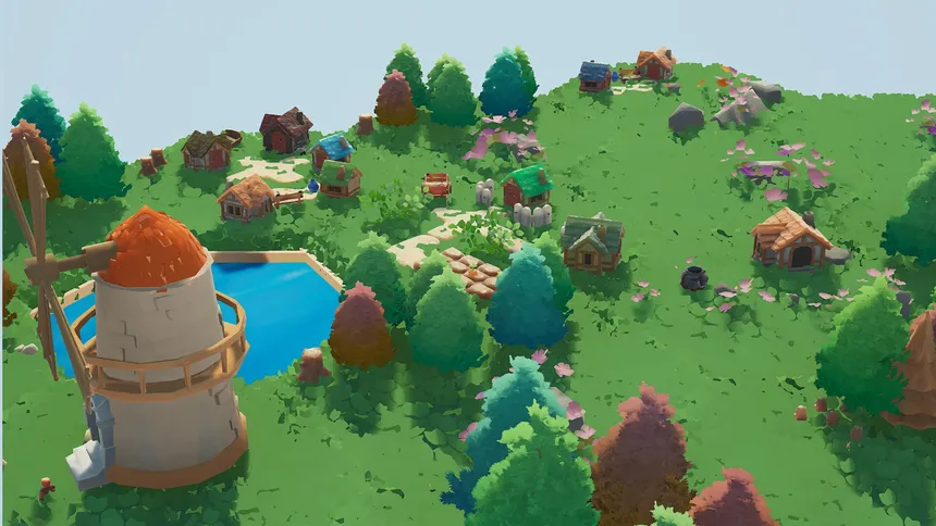 Скриншот 3 к игре Harmonis: the hand-made kingdoms