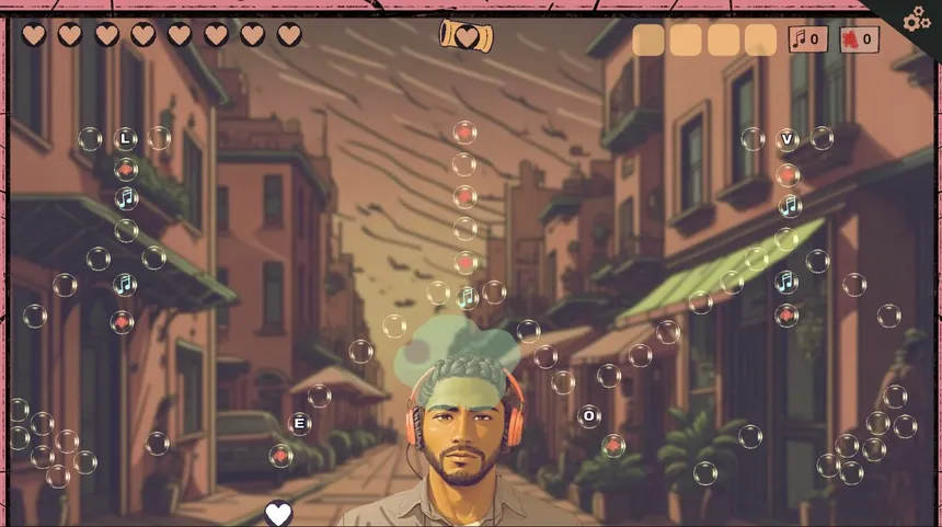 Скриншот 2 к игре Pegdrop Hearts