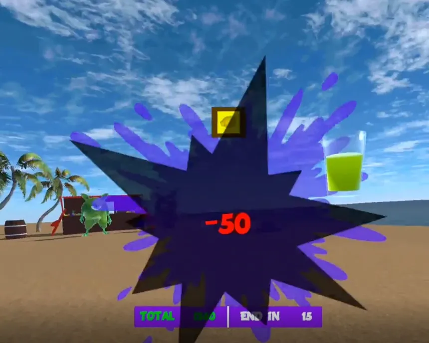 Скриншот 1 к игре Frupu VR Fruit Punch