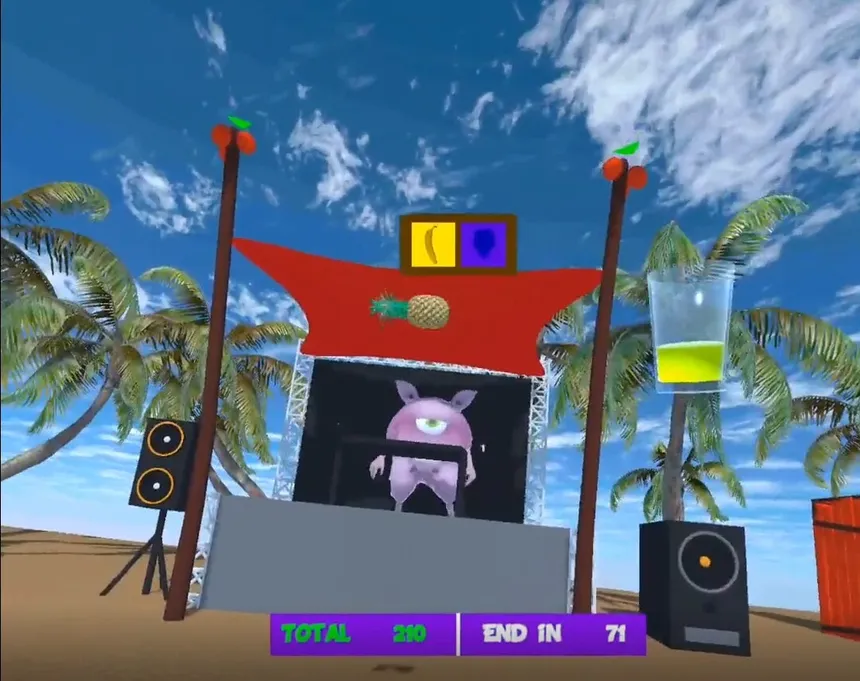 Скриншот 3 к игре Frupu VR Fruit Punch