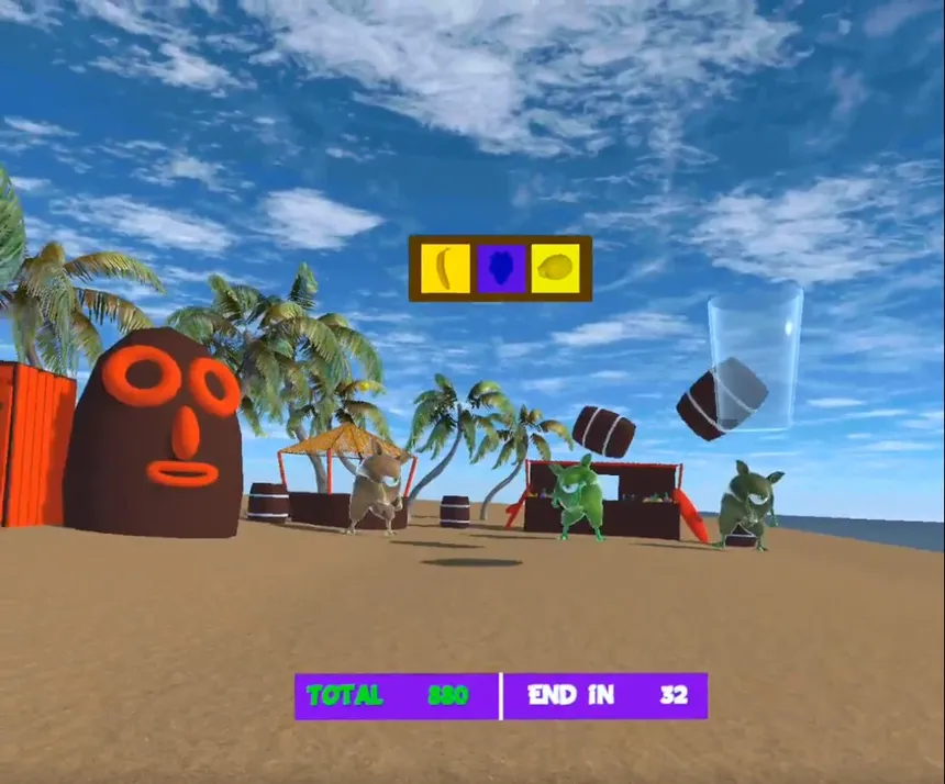 Скриншот 4 к игре Frupu VR Fruit Punch