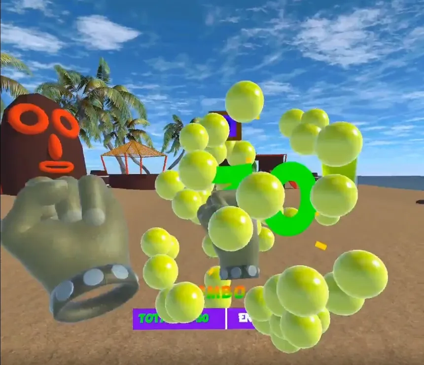 Скриншот 5 к игре Frupu VR Fruit Punch