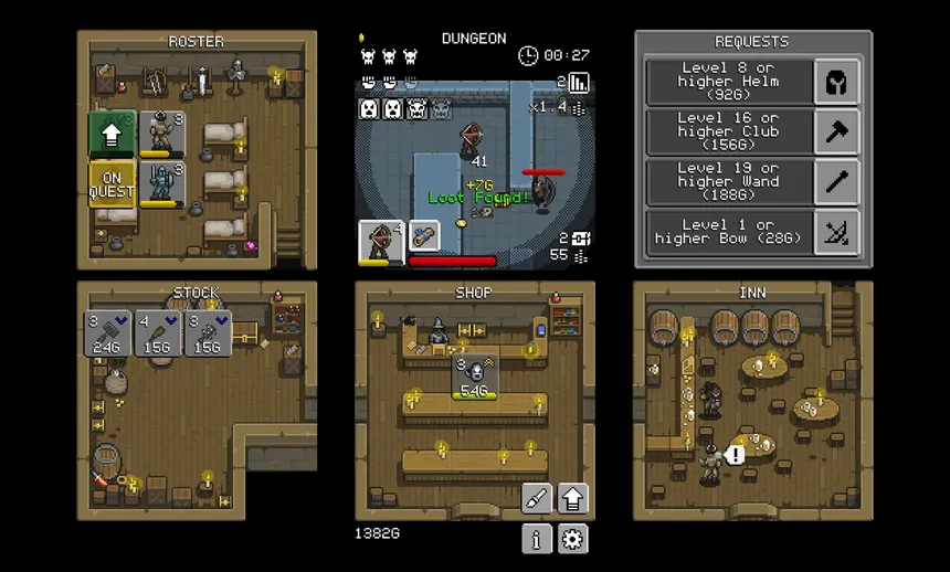 Скриншот 1 к игре Dungeon Merchant