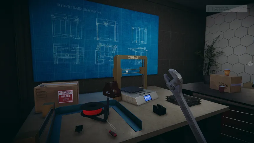 Скриншот 4 к игре 3D PrintMaster Simulator Printer