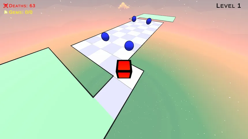 Скриншот 1 к игре The World's Hardest Game 3D Nostalgia