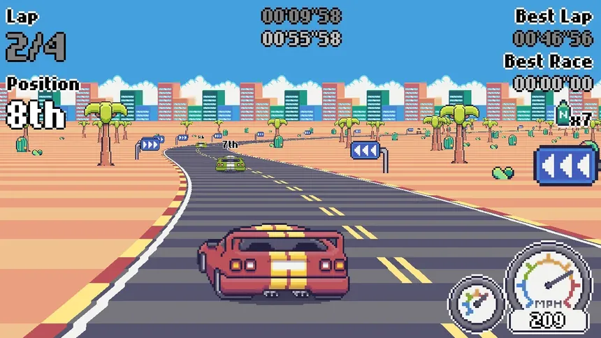 Скриншот 3 к игре Steel Racer