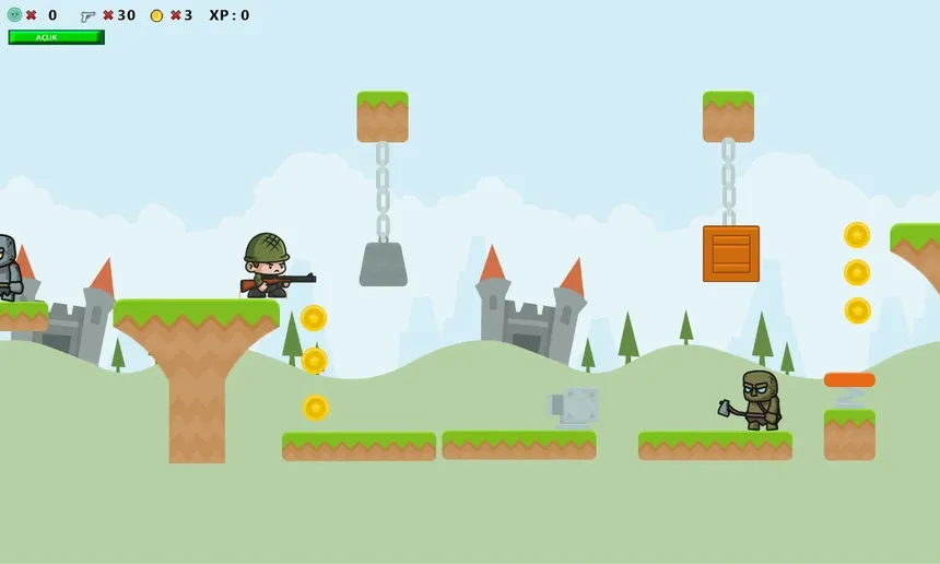Скриншот 1 к игре Freak Hunter A Retro Type
