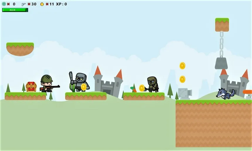 Скриншот 4 к игре Freak Hunter A Retro Type