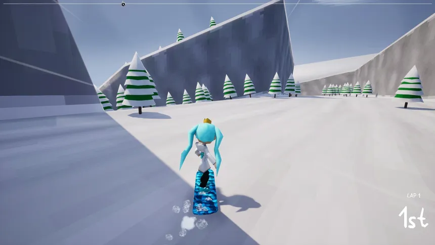 Скриншот 1 к игре Snowboard League