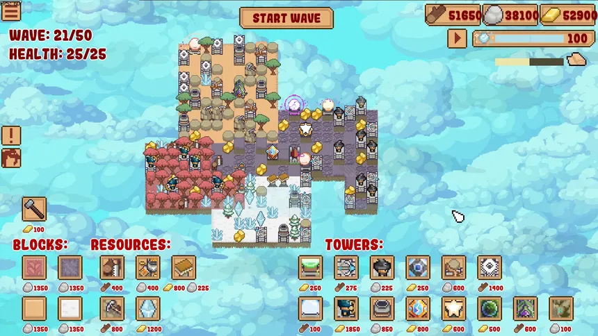 Скриншот 1 к игре Block Tower TD
