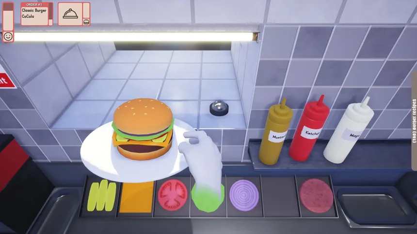 Скриншот 2 к игре Burger Cooking Simulator