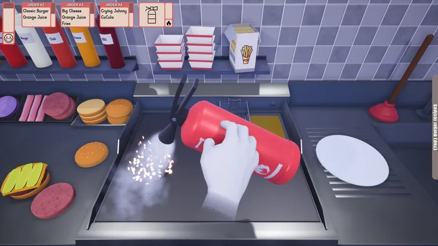 Скриншот 3 к игре Burger Cooking Simulator