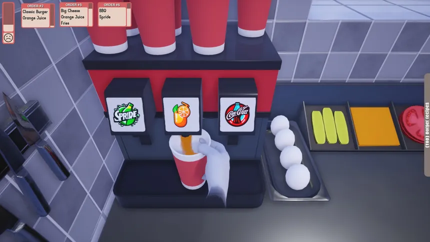Скриншот 6 к игре Burger Cooking Simulator