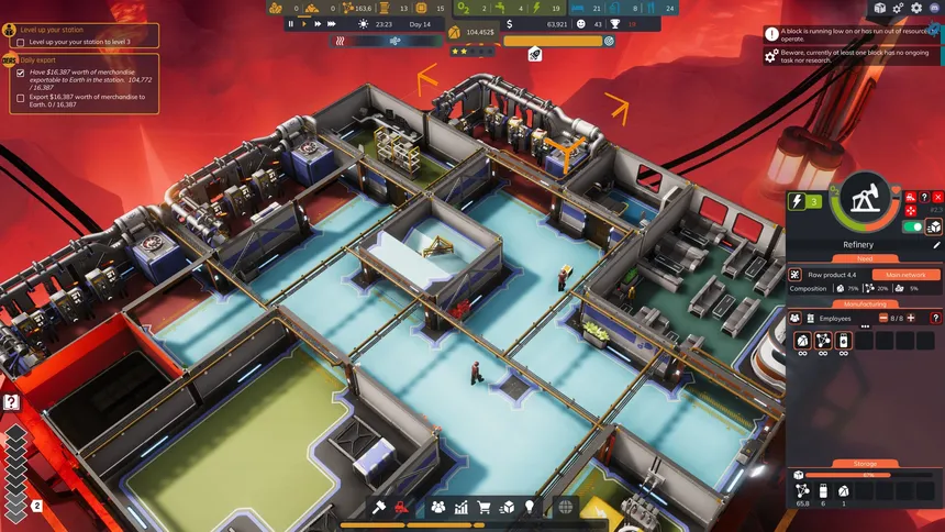 Скриншот 1 к игре Space Drilling Station