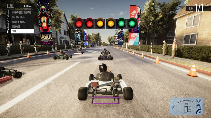 Скриншот 1 к игре Gearhead Karting Simulator - Mechanic & Racing