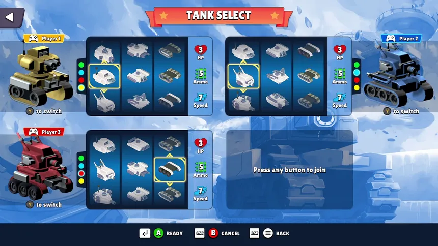 Скриншот 5 к игре Bumper Tanks