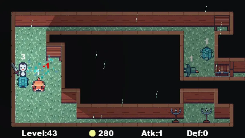 Скриншот 2 к игре Strategy game but with a penguin who has a sword