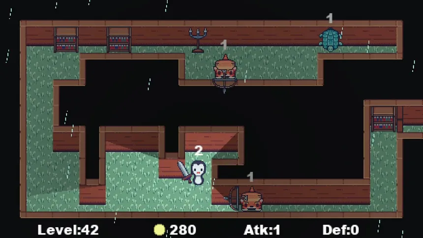 Скриншот 7 к игре Strategy game but with a penguin who has a sword