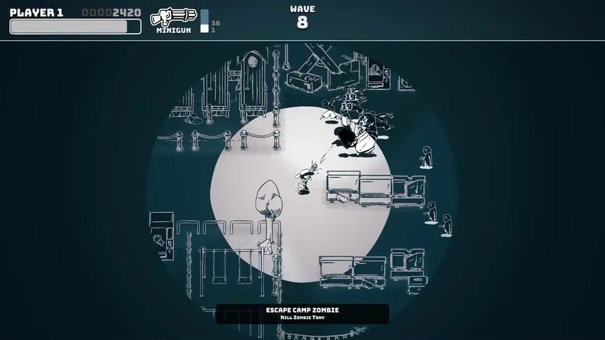 Скриншот 3 к игре The Last Stand at Camp Zombie