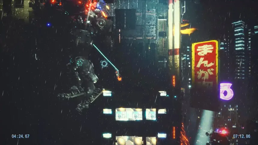 Скриншот 4 к игре Cyber NINJA that Climbs the City