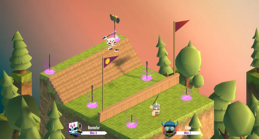 Скриншот 1 к игре Cube Clash: Rumble and Smash