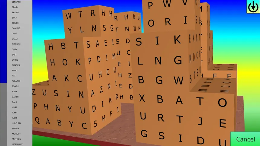 Скриншот 3 к игре Wordsearch Attack